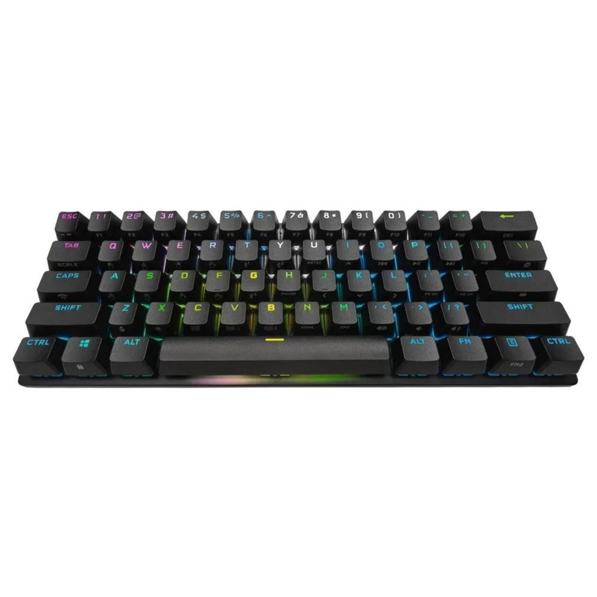 CORSAIR - Teclado Gamer Corsair K70 Pro Mini Mecanico Wireless Ingles Negro