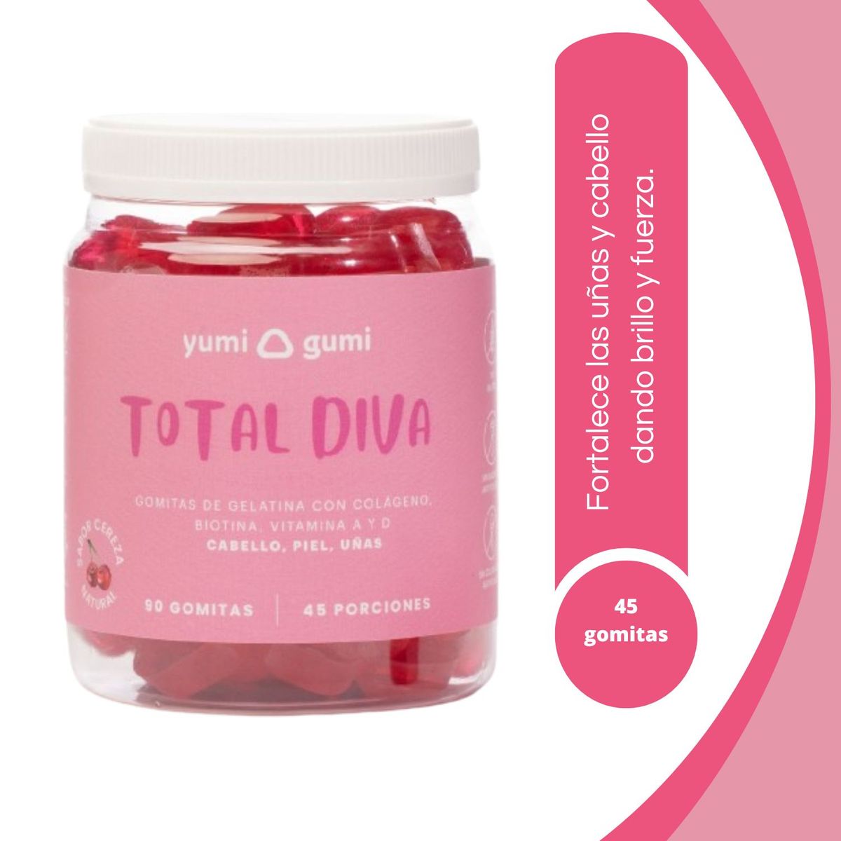 YUMI GUMI - Pack Cero Drama + Total Diva Gomitas Yumi Gumi 90 Und