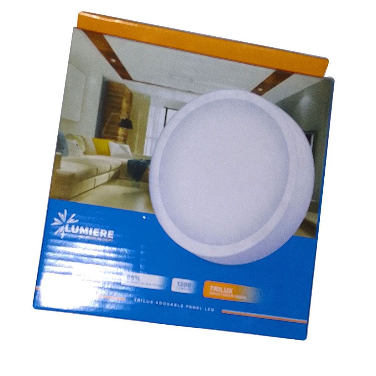 MICRONICS - PANEL LUMINARIA PLAFON LED CIRCULAR ADOSABLE 12W LUMIERE 110-240V