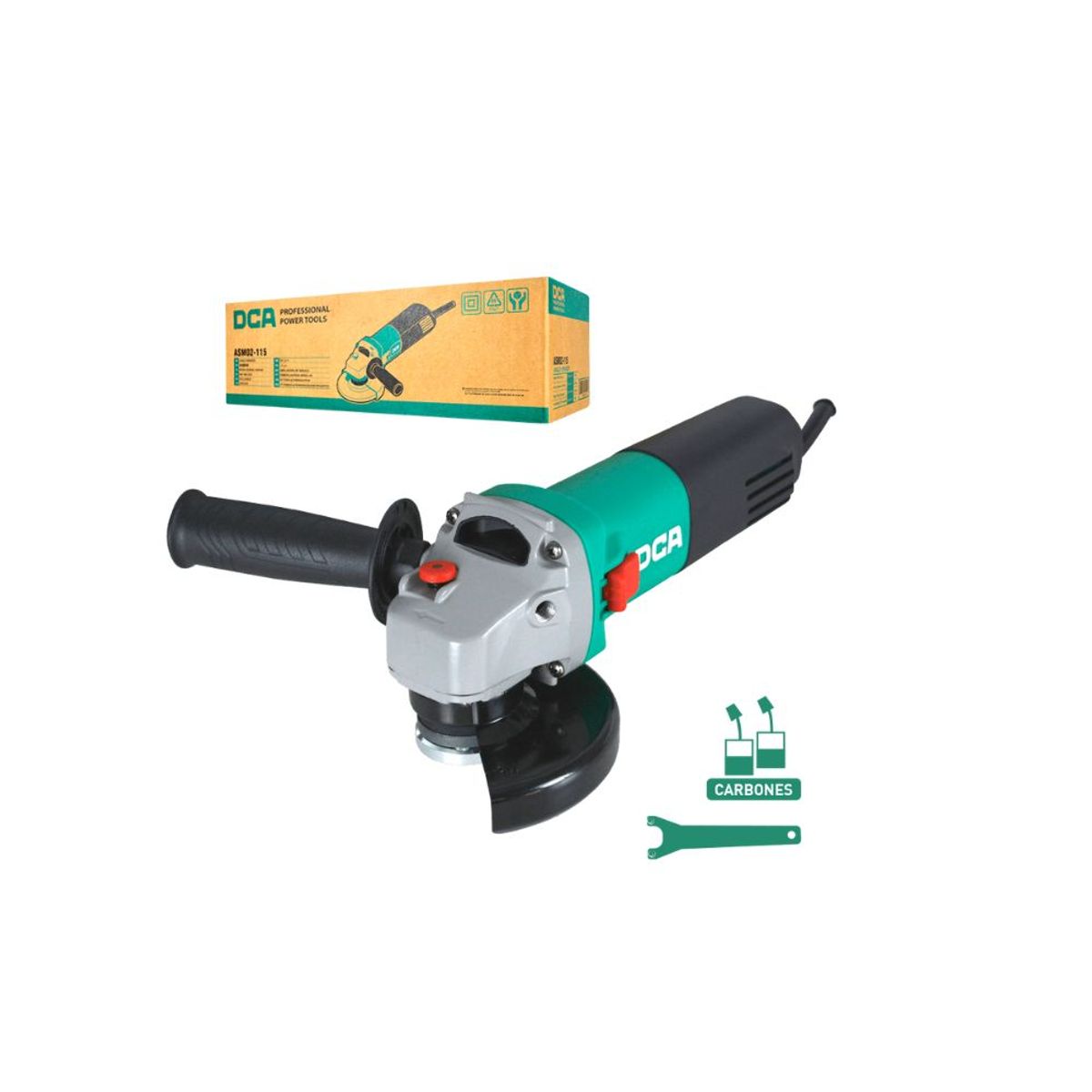 DCA - AMOLADORA ESMERIL ANGULAR 115MM 710W AASM02-115