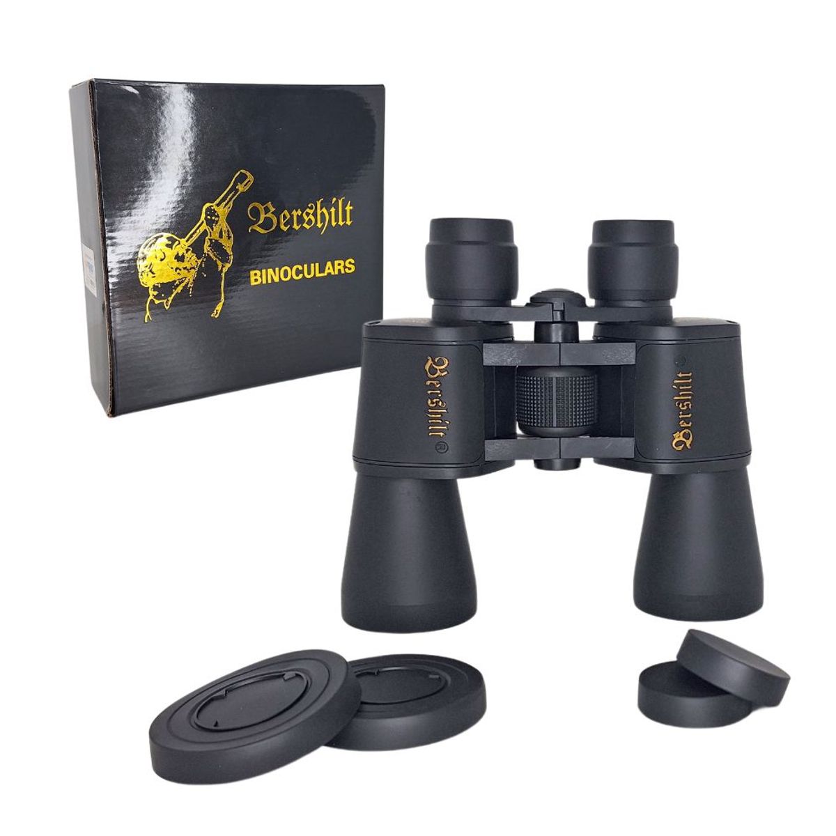 GENERICO - Binoculares 20X50 Bertshilt Alcance 1000 m NEGRO