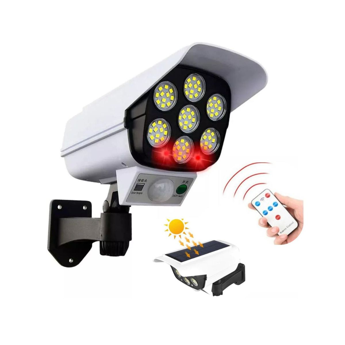 OEM - Foco Panel Solar con Sensor de Movimiento