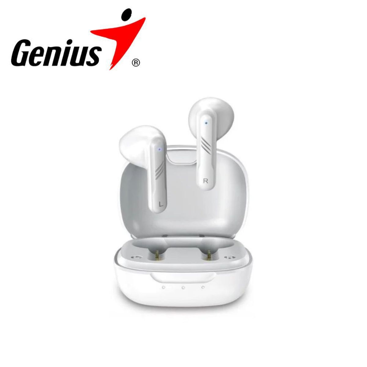GENIUS - AudIfonos Genius In-Ear Hs M905bt Bluetooth con Micrófono Blanco