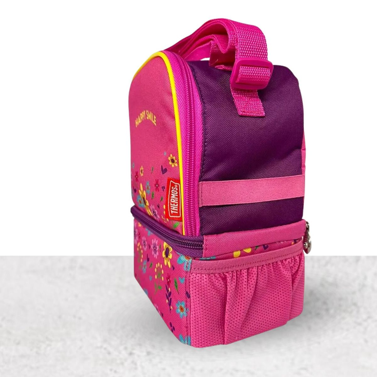 THERMOS - LONCHERA TÉRMICA DUAL PARA NIÑOS  FLORES