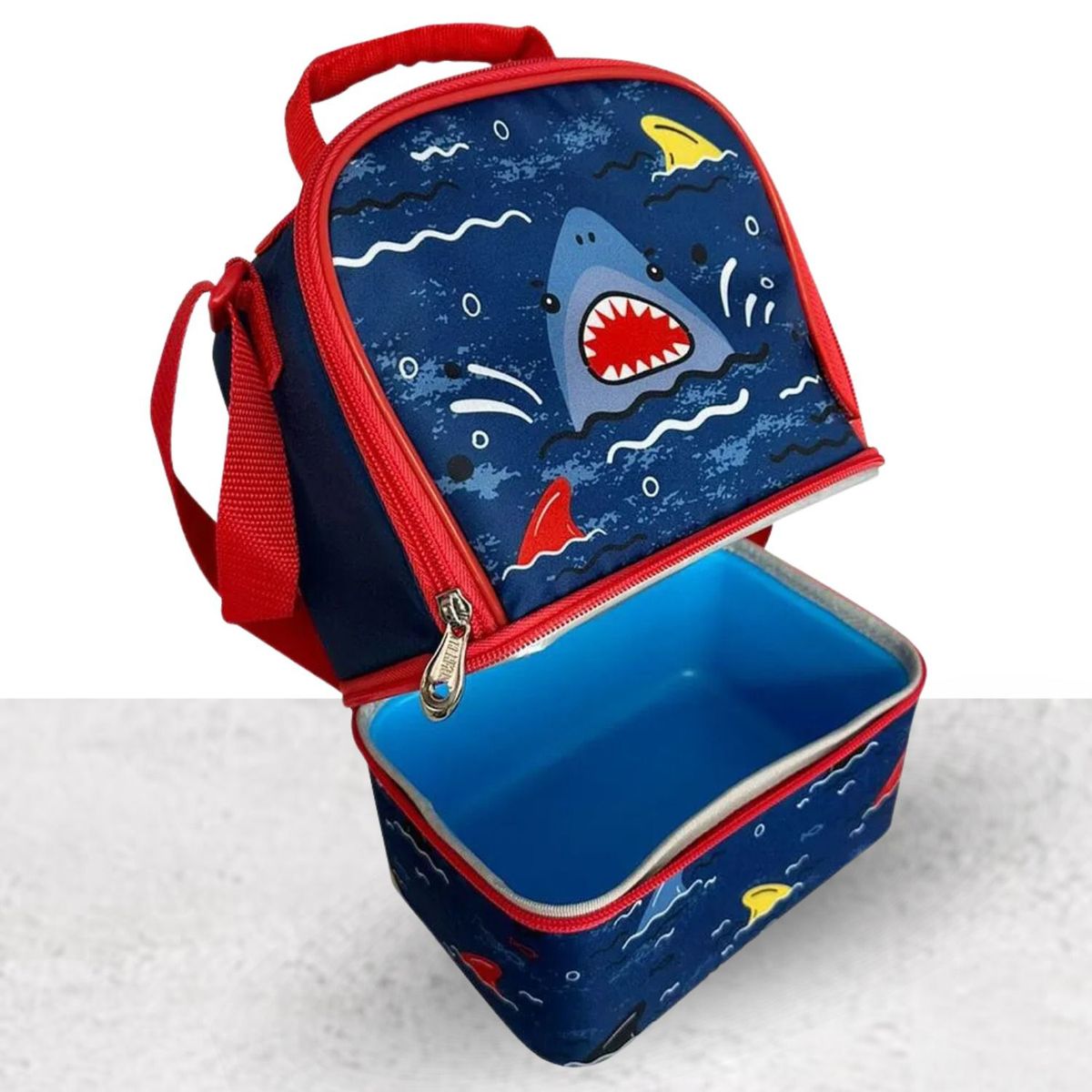 THERMOS - LONCHERA TÉRMICA DUAL PARA NIÑOS TIBURÓN