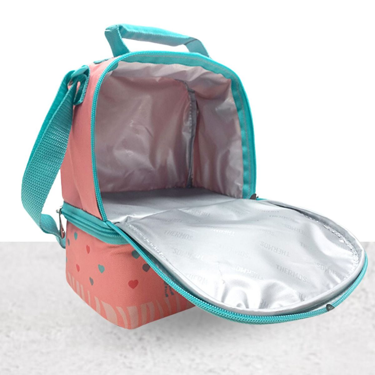 THERMOS - LONCHERA TÉRMICA DUAL PARA NIÑOS ZEBRA