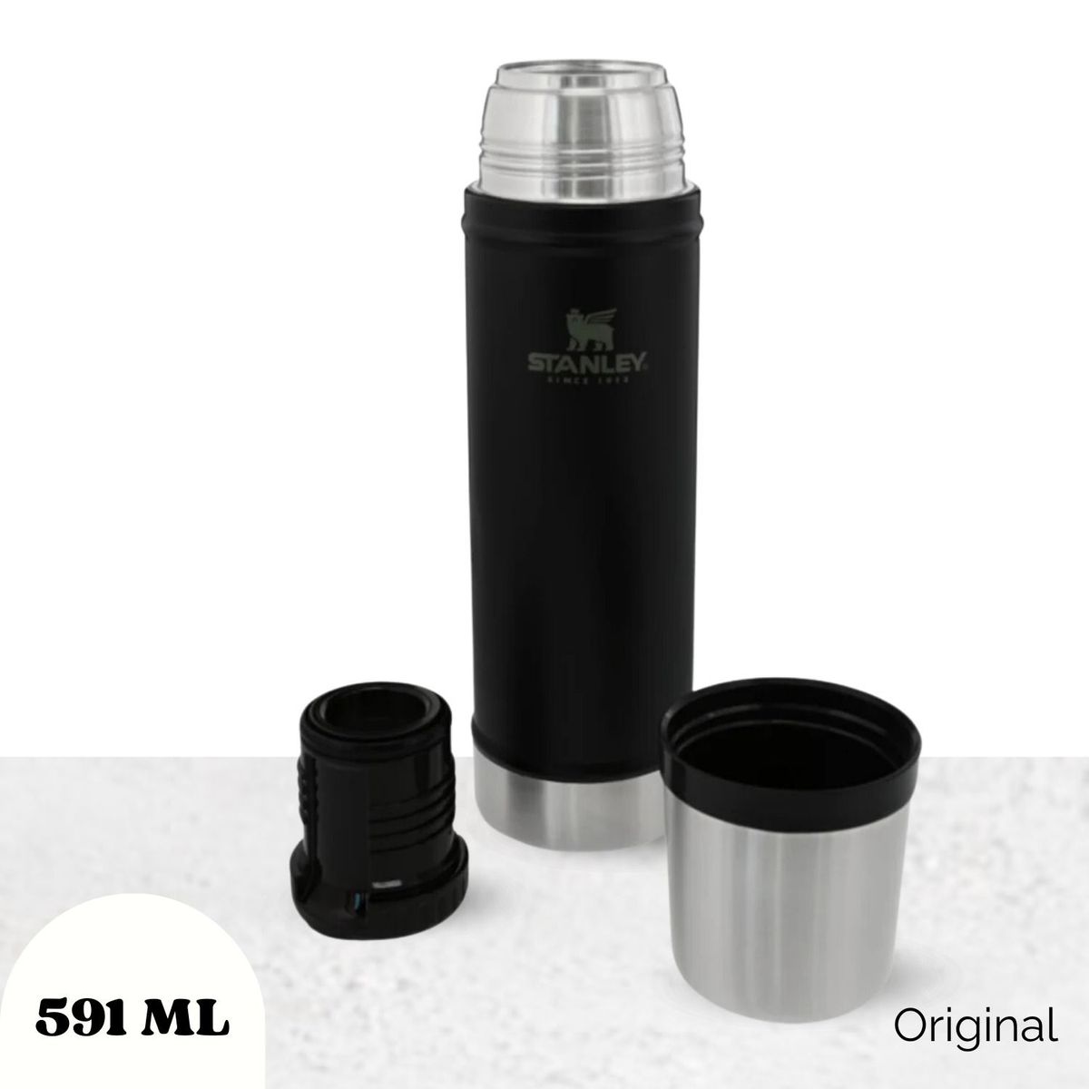 STANLEY - Termo Stanley Classic Negro I 591ml