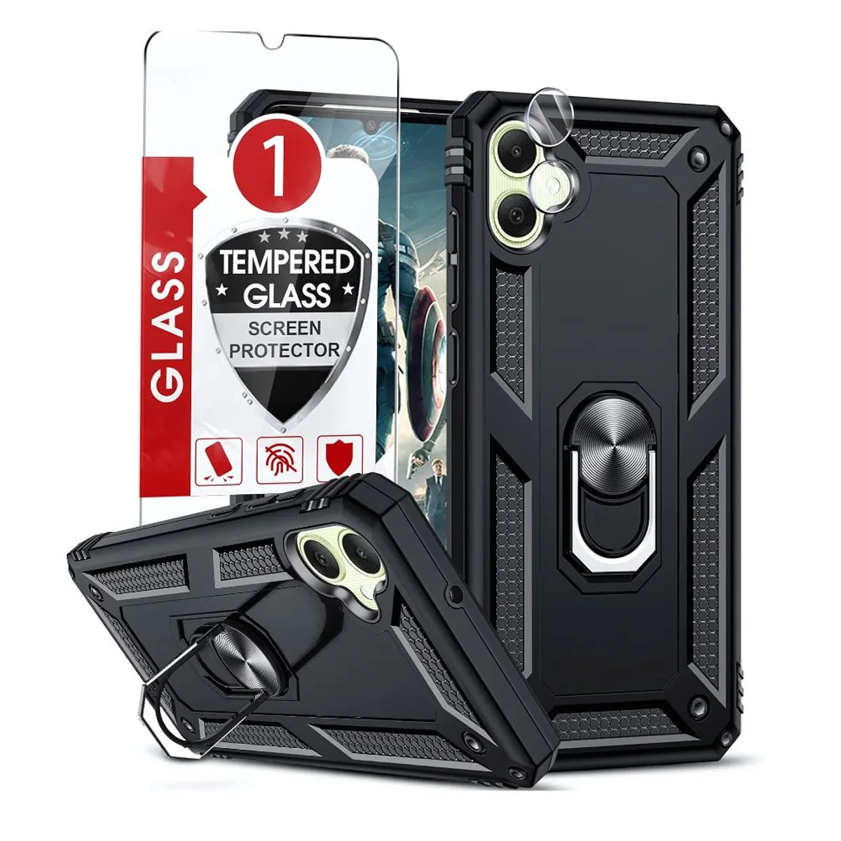 GENERICO - Carcasa Funda Anti-golpe Para Samsung A54 + Mica de Vidrio