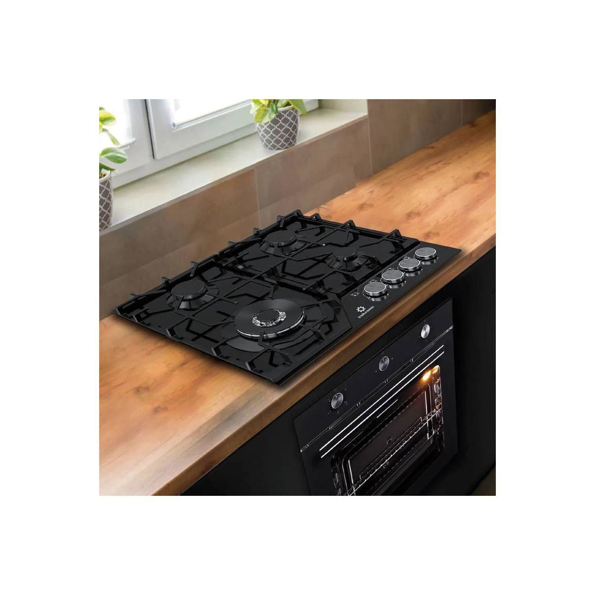 INDURAMA - Encimera A Gas Indurama EGASI-604CGNE 4h