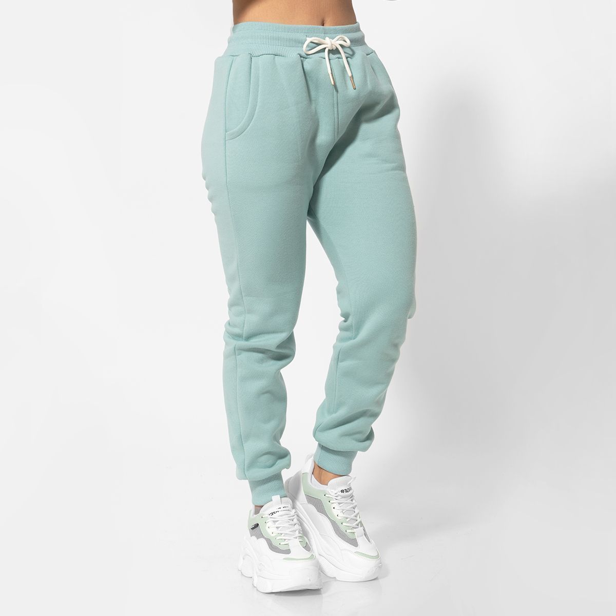 GENERICO - buzo jogger de algodón para mujer turquesa Arcoi