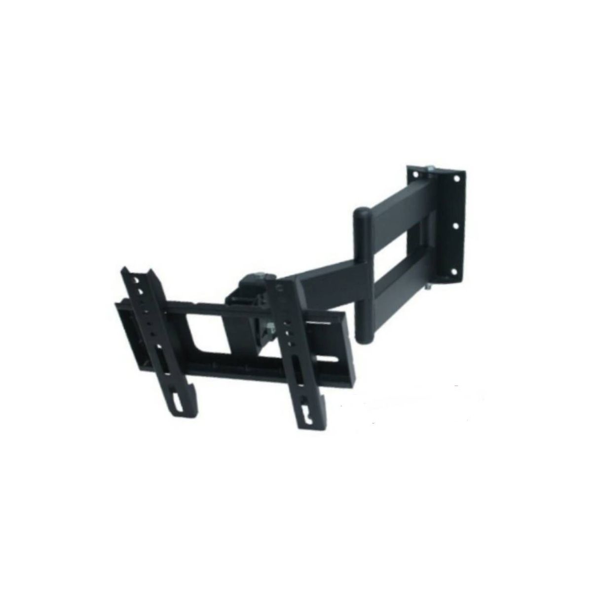 NACIONAL - RACK 2 BRAZOS PLEGABLE TV LCD SMART  24 a 43 " / NEGRO