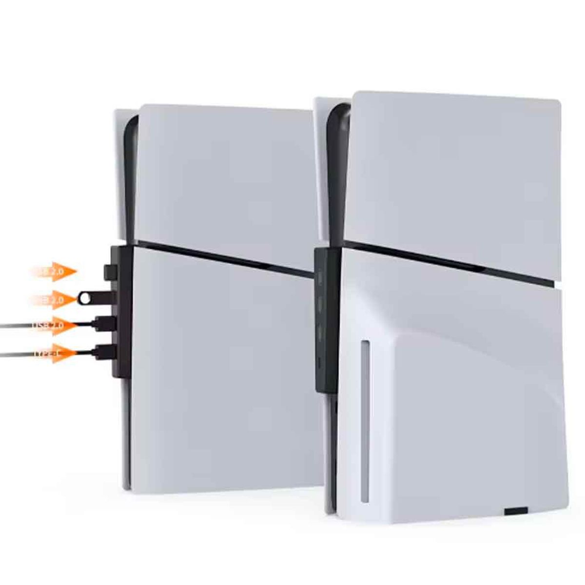 VARIOS - Hub USB para PS5 SLIM PRO Lector y Digital Multipuerto 3xUSB 1xUSBC db