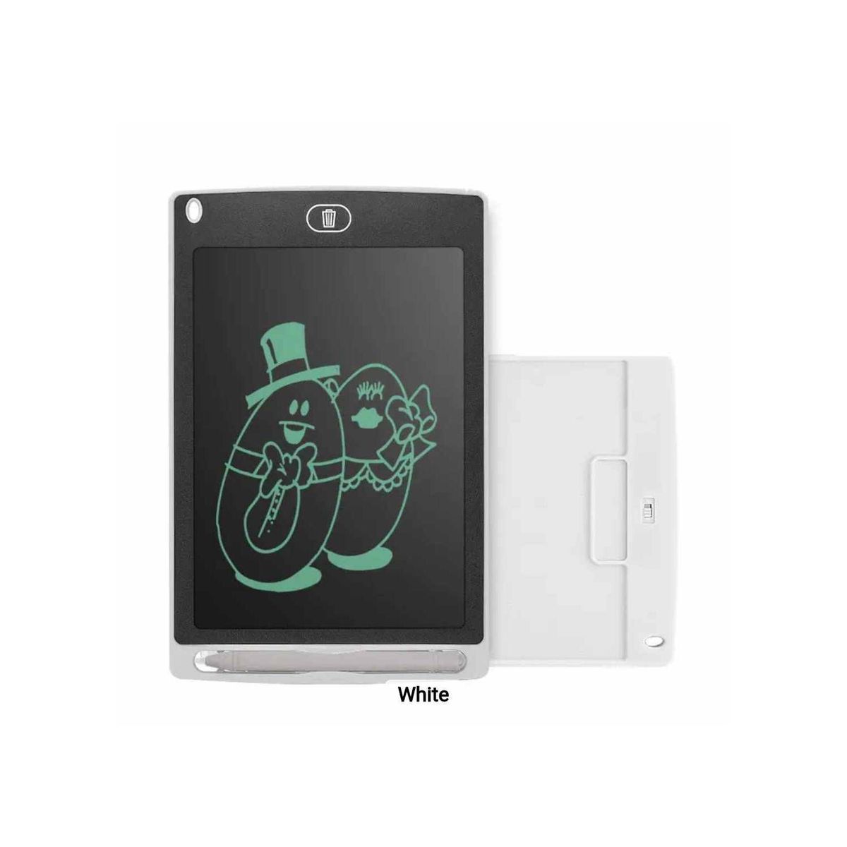 GENERICO - Tablet Pizarra Lcd Dibujo para Niños 12 Pulgadas BLANCO