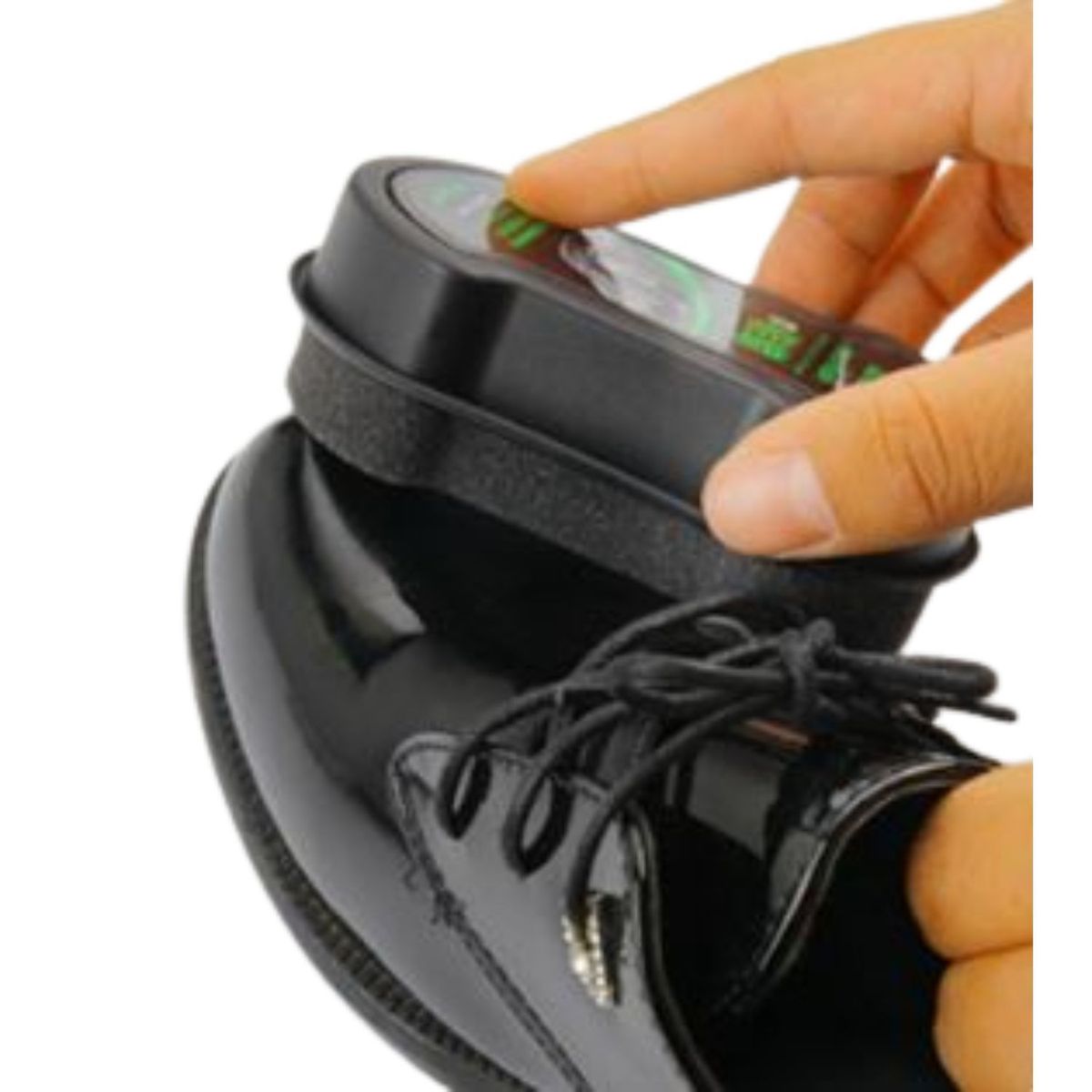 GENERICO - Lustrador de Zapatos de Cuero Generico con Esponja