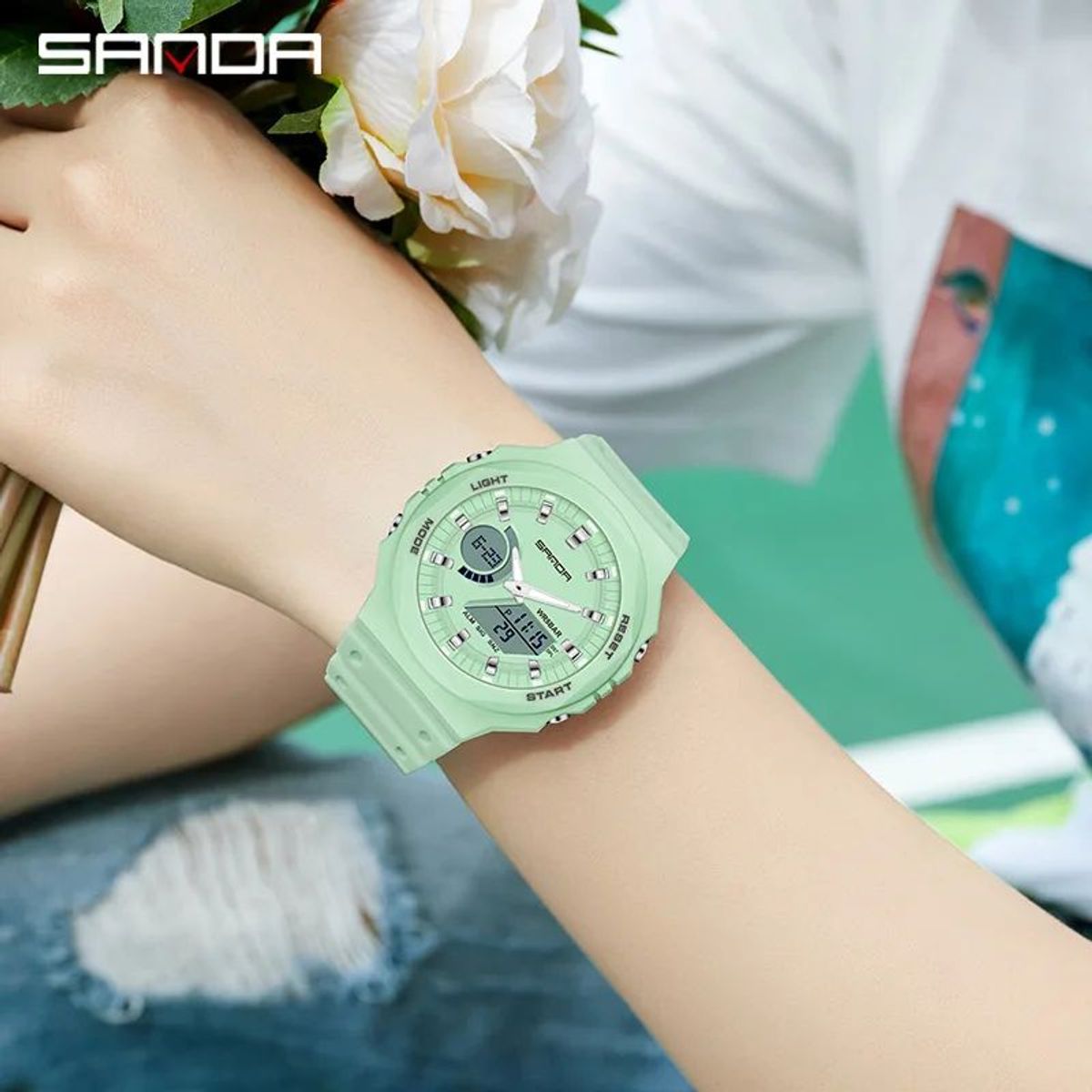SANDA - Reloj Deportivo Sanda para Mujer