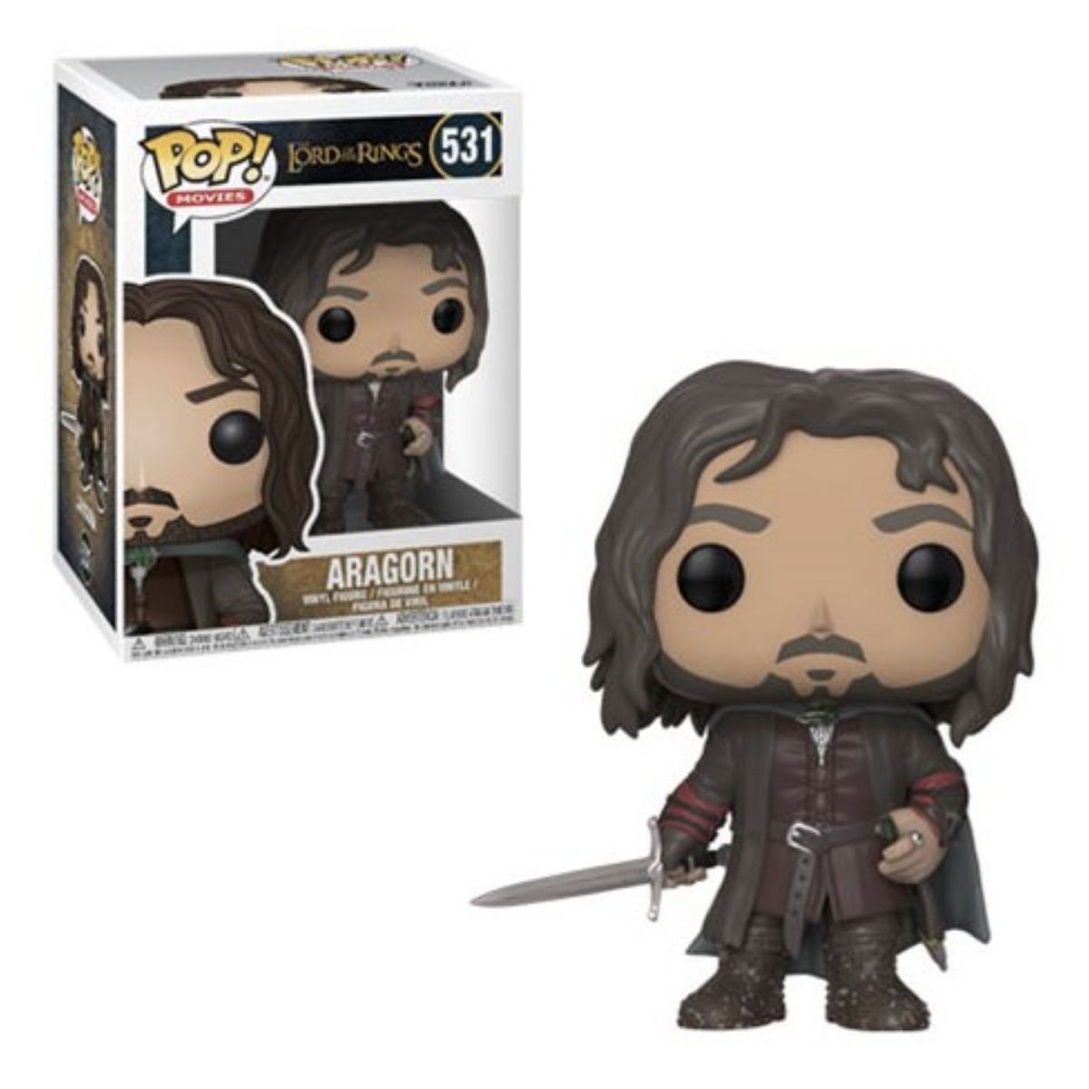FUNKO - Aragorn Funko Pop 531 El Señor De Los Anillos