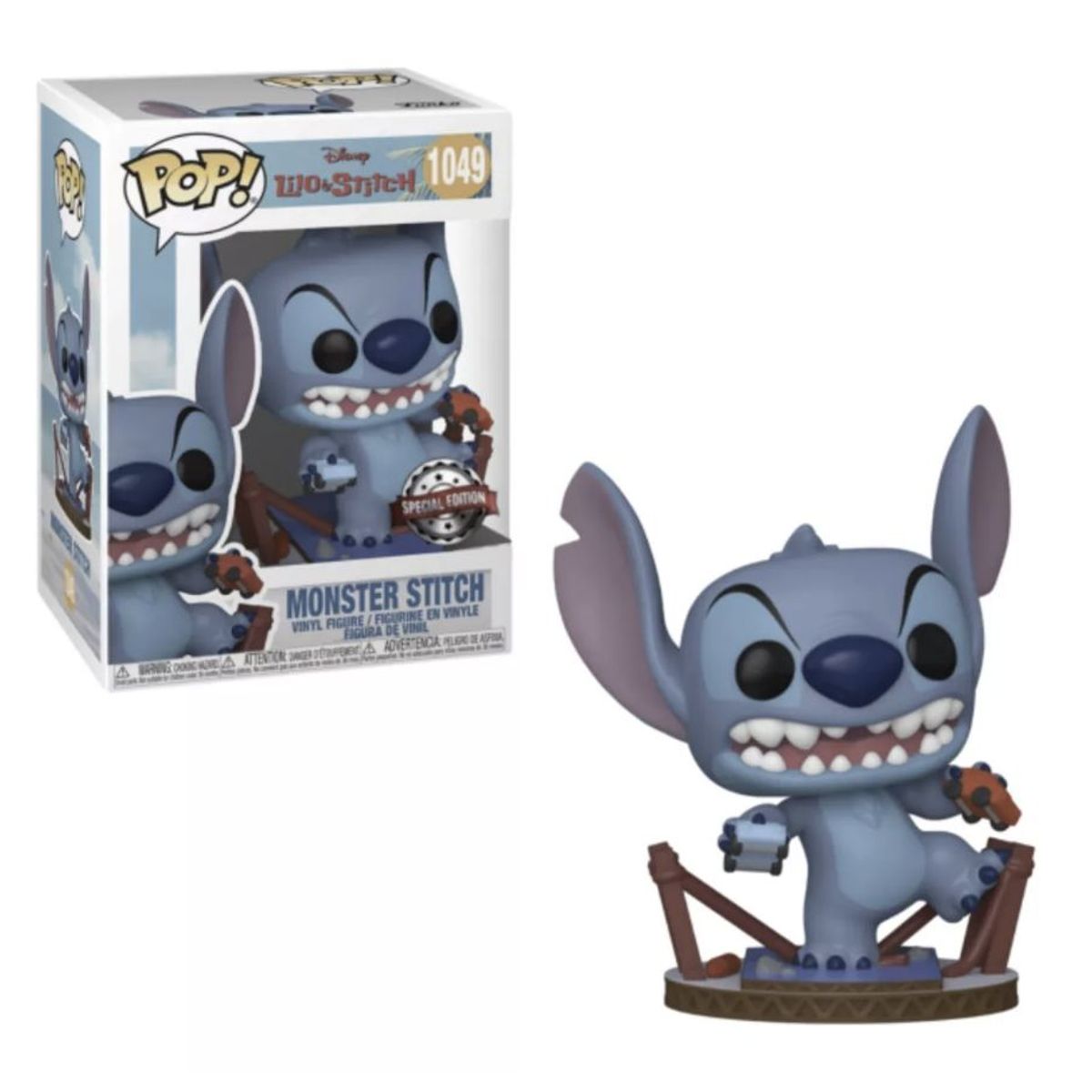 FUNKO - Monster Stitch Funko Pop 1049 Lilo Y Stitch Exclusivo