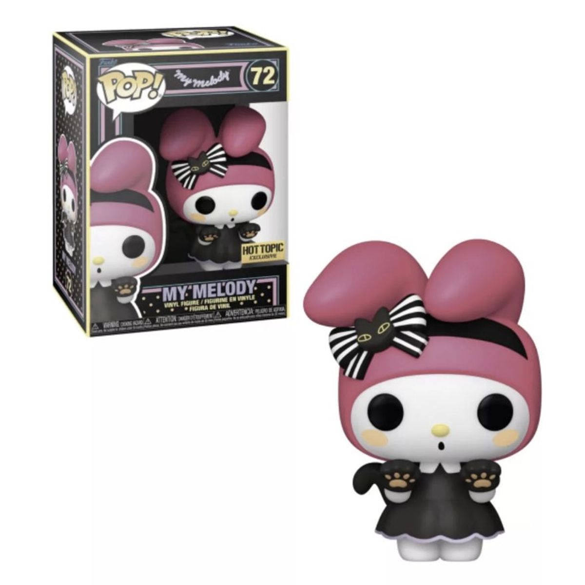 FUNKO - My Melody Black Light Funko Pop 72 Hello Kitty Exclusivo