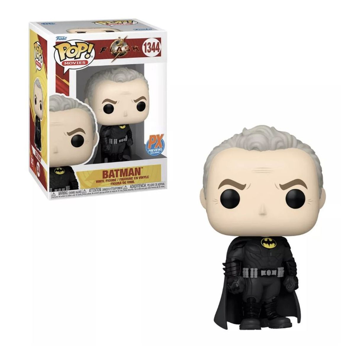 FUNKO - Batman Funko Pop 1344 Michael Keaton Exclusivo Flash
