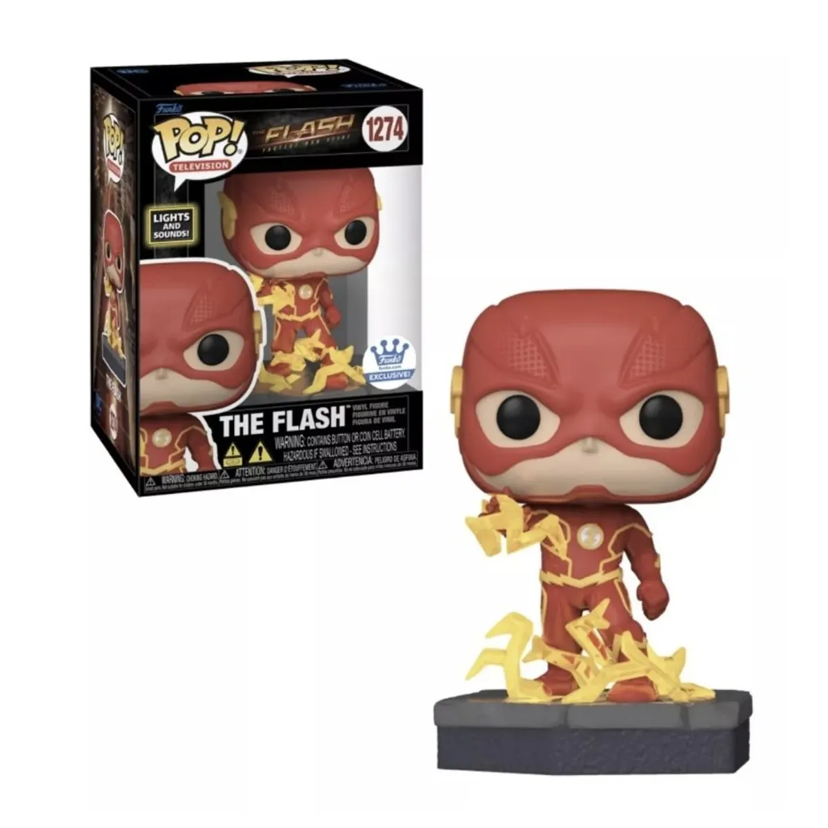 FUNKO - The Flash Luces Y Sonidos Funko Pop 1274 Exclusivo