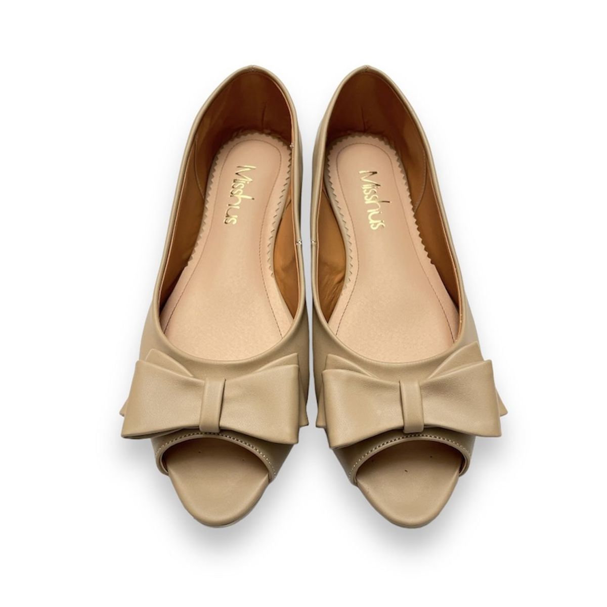 GENERICO - Balerinas Mujer Misshus Dora Beige