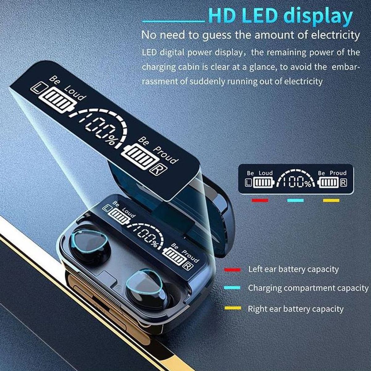 GENERICO - Handsfree bluetooth M10 gamer