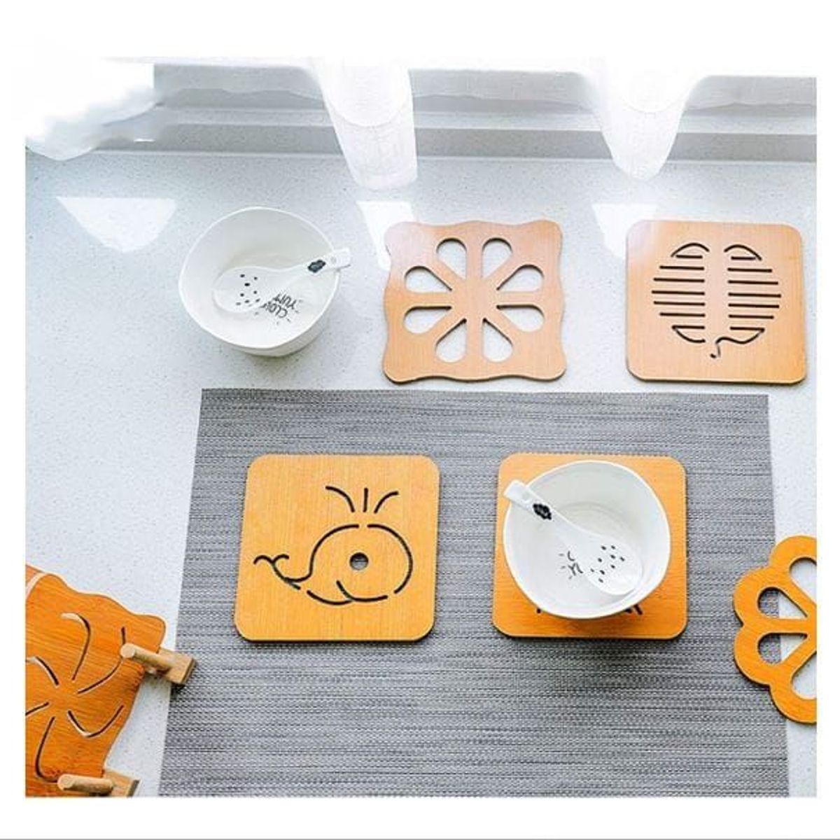 GENERICO - Posavasos para Hogar Multifuncional