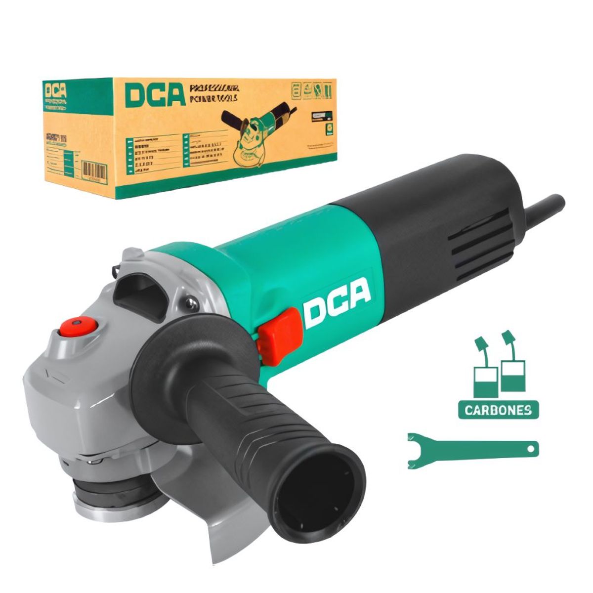 DCA - Amoladora Esmeril 5″ DCA 1020W D22MM 4200 ASM04-125