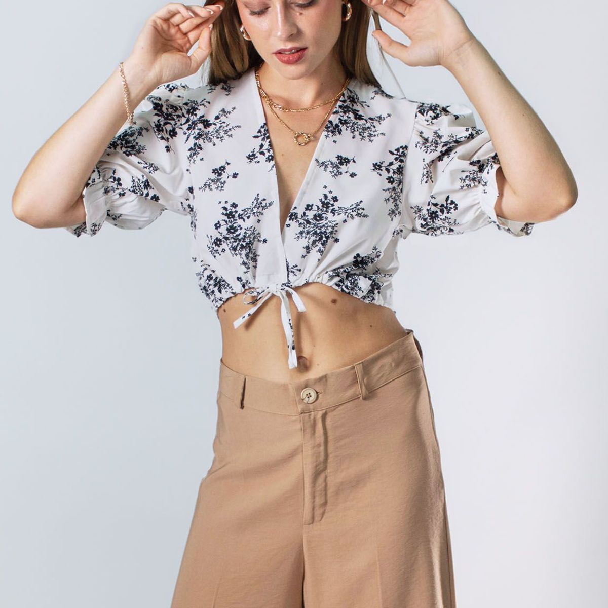 EQUI - Blusa Zinnia Crop EQUI