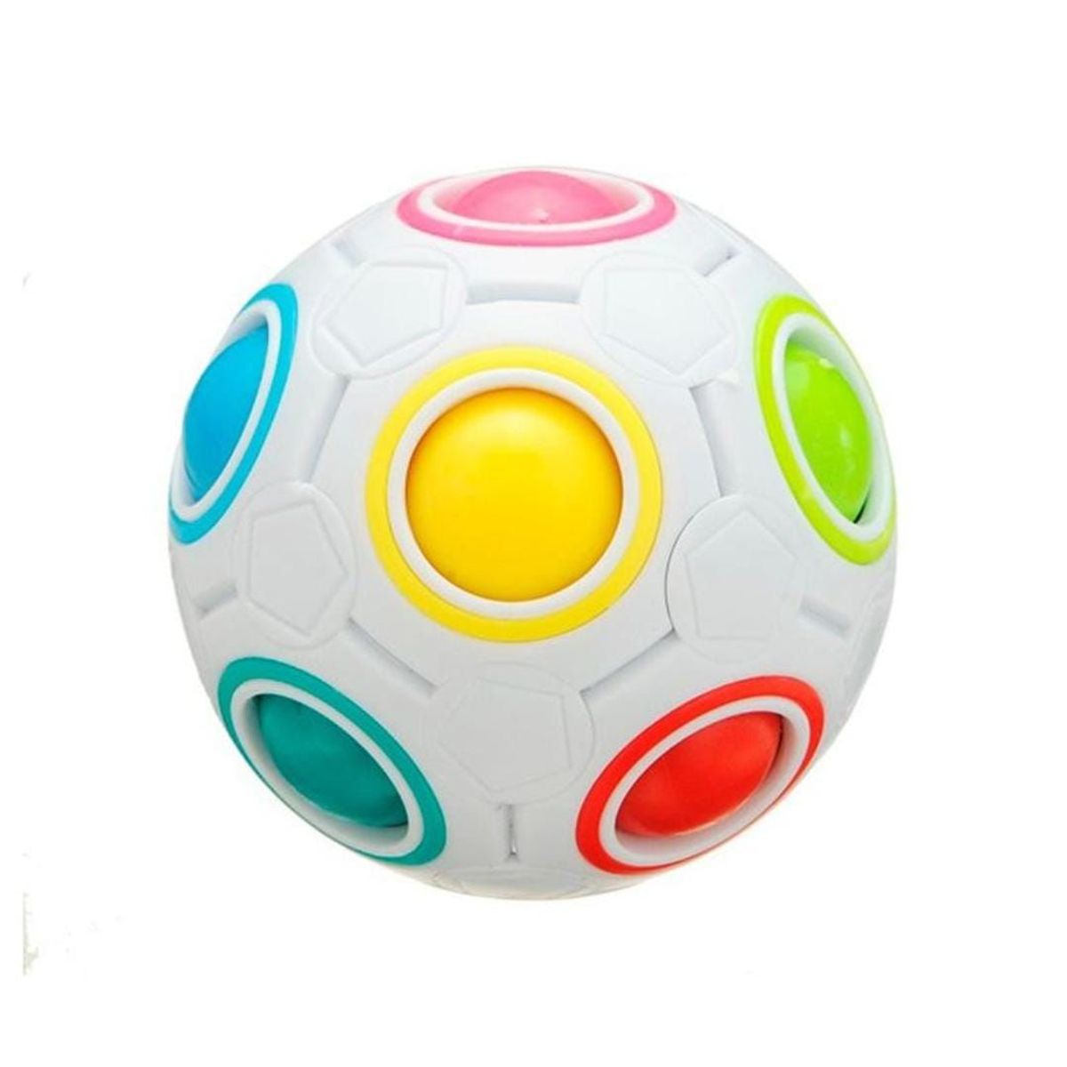 GENERICO - Bola mágica rompecabeza anti estrés Fidget Arcoiris
