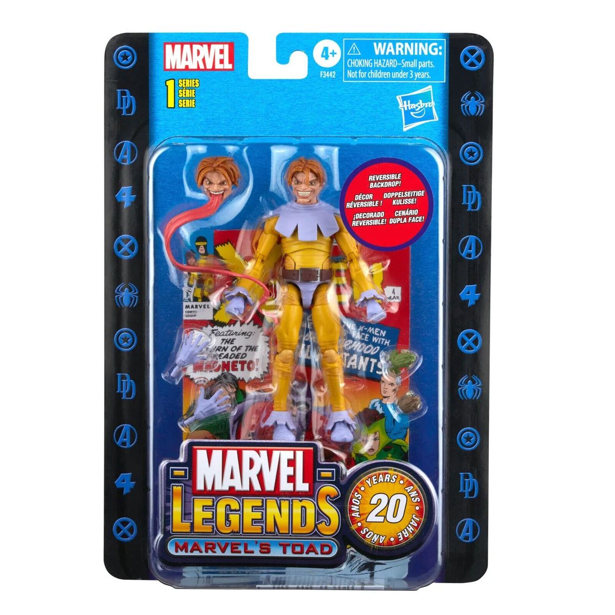 MARVEL - Figura de Coleccion X-Men Marvel Legends Retro Toad