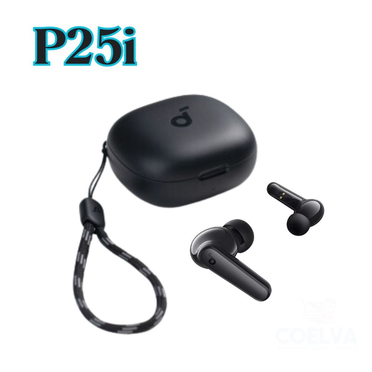 SOUNDCORE - Soundcore by Anker P25i Audífono Bluetooth IPX5 Hasta 30 Horas - Negro