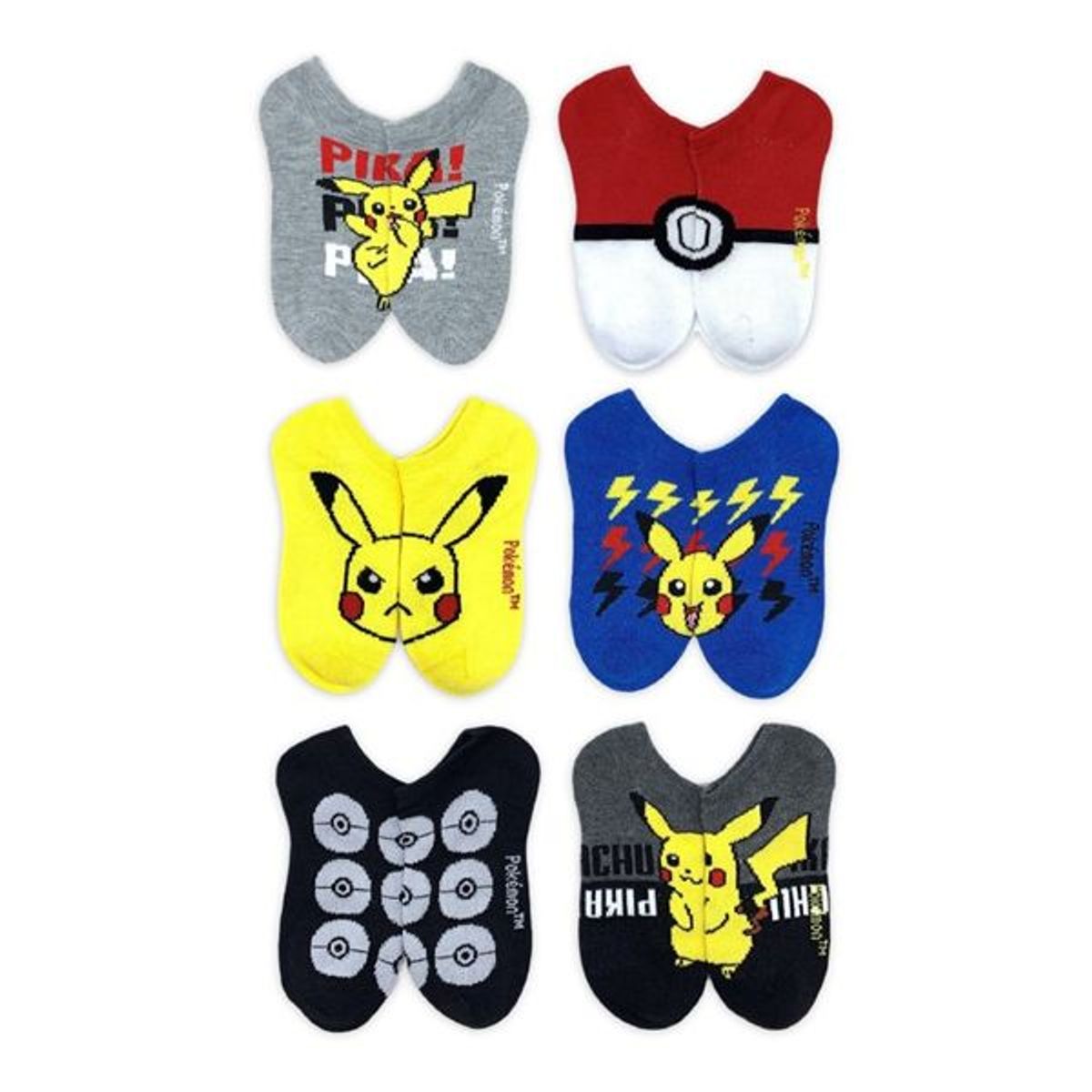 POKEMON - Pokemon 6 Pares De Medias Pokemon