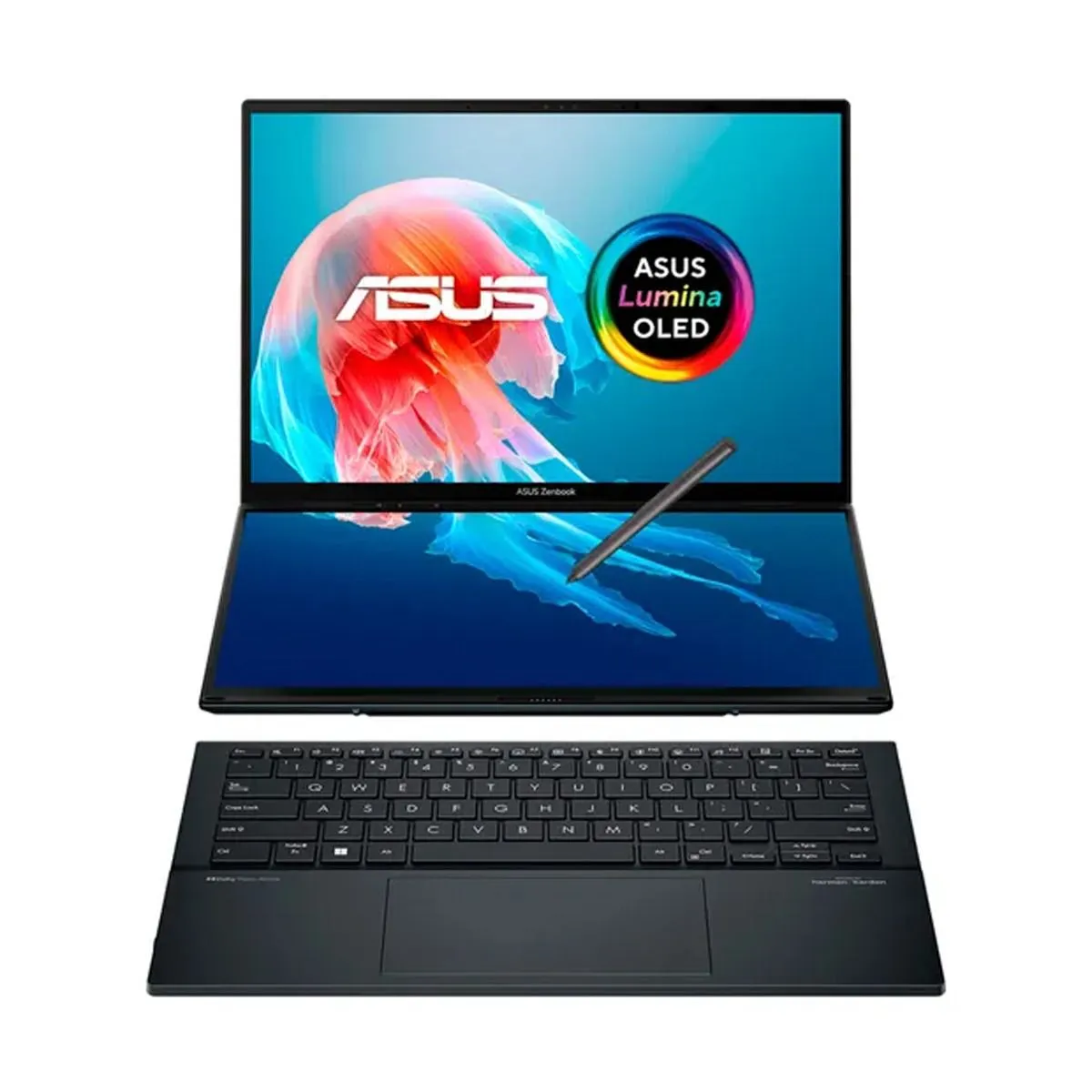 ASUS - Notebook Asus Zenbook Duo 14" touch (doble pantalla) 3K OLED Intel Core Ultra 9 32GB 1TB SSD Windows 11
