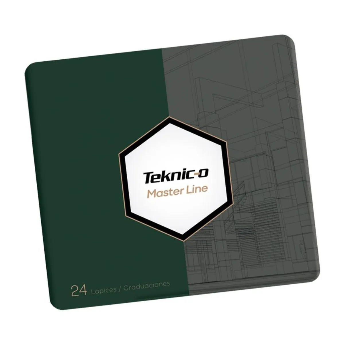 GENERICO - Lápiz Teknic-o Master Line x 24 Graduaciones