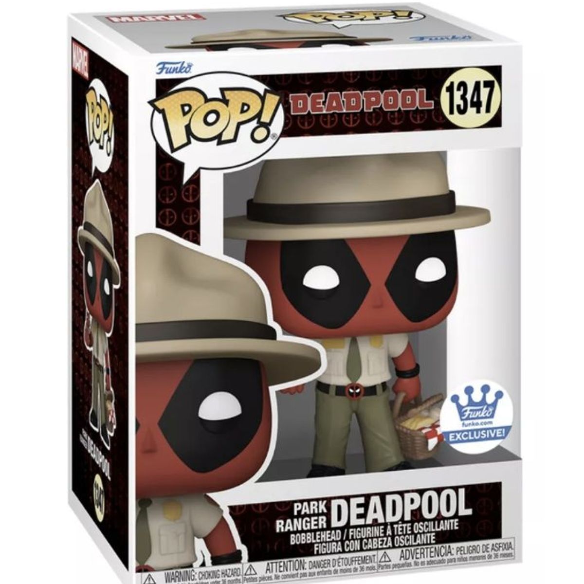 FUNKO - Park Ranger Deadpool Funko Pop 1347 Exclusivo Funkoshop