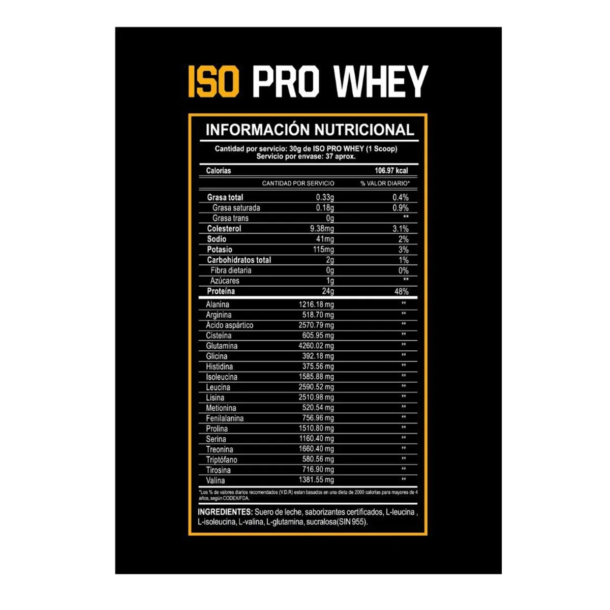 ADN - ISO PRO WHEY 1.1 KG COOKIES