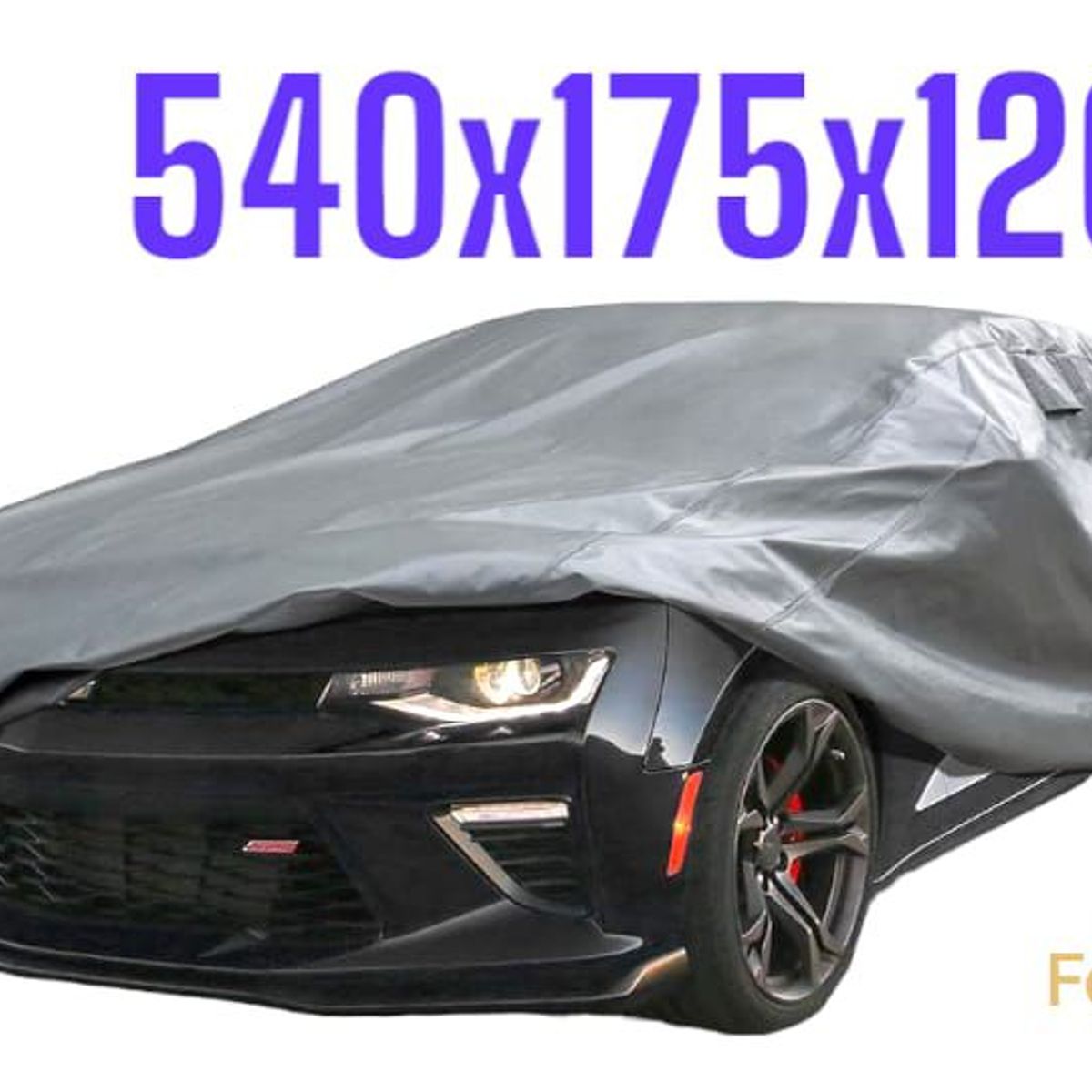 GENERICO - Funda impermeable ultraligera para automóvil XL