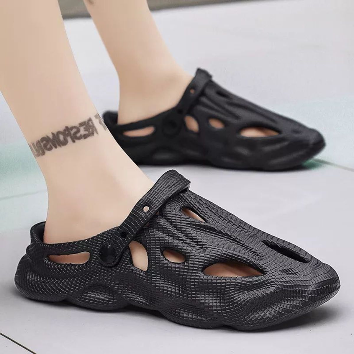 GENERICO - Sandalias Antideslizantes Con Abertura Para Verano - Regalo