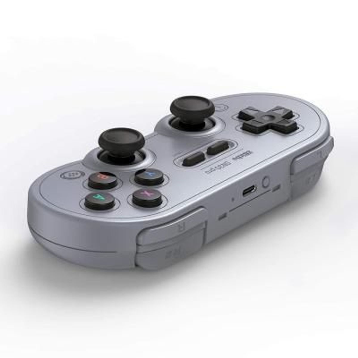 8BITDO - Mando bluetooth 8BitDo SN30 Pro Gris para Nintendo Switch