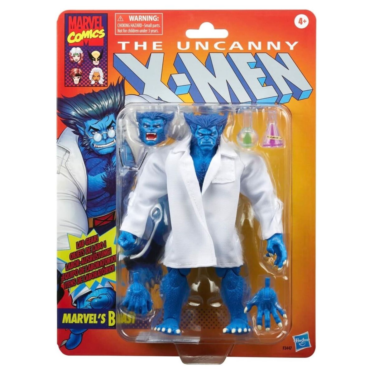 MARVEL - Figura de Acción Bestia X-Men Marvel Legends Retro Beast