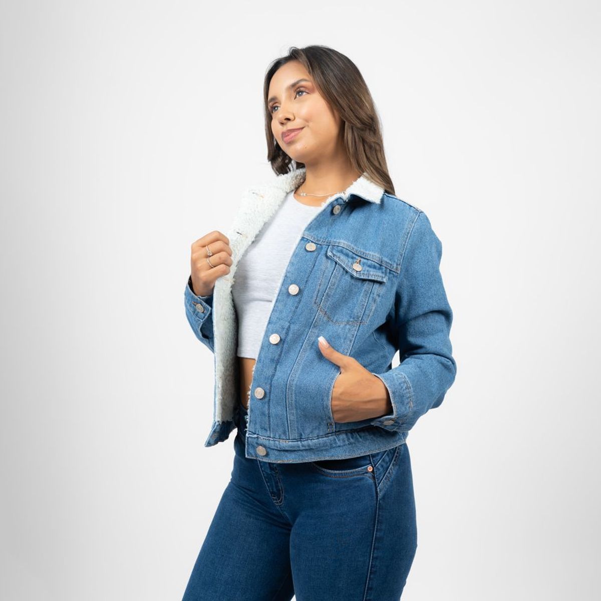 BRONCO - CASACA ICEHOUSE I DENIM RIGIDO