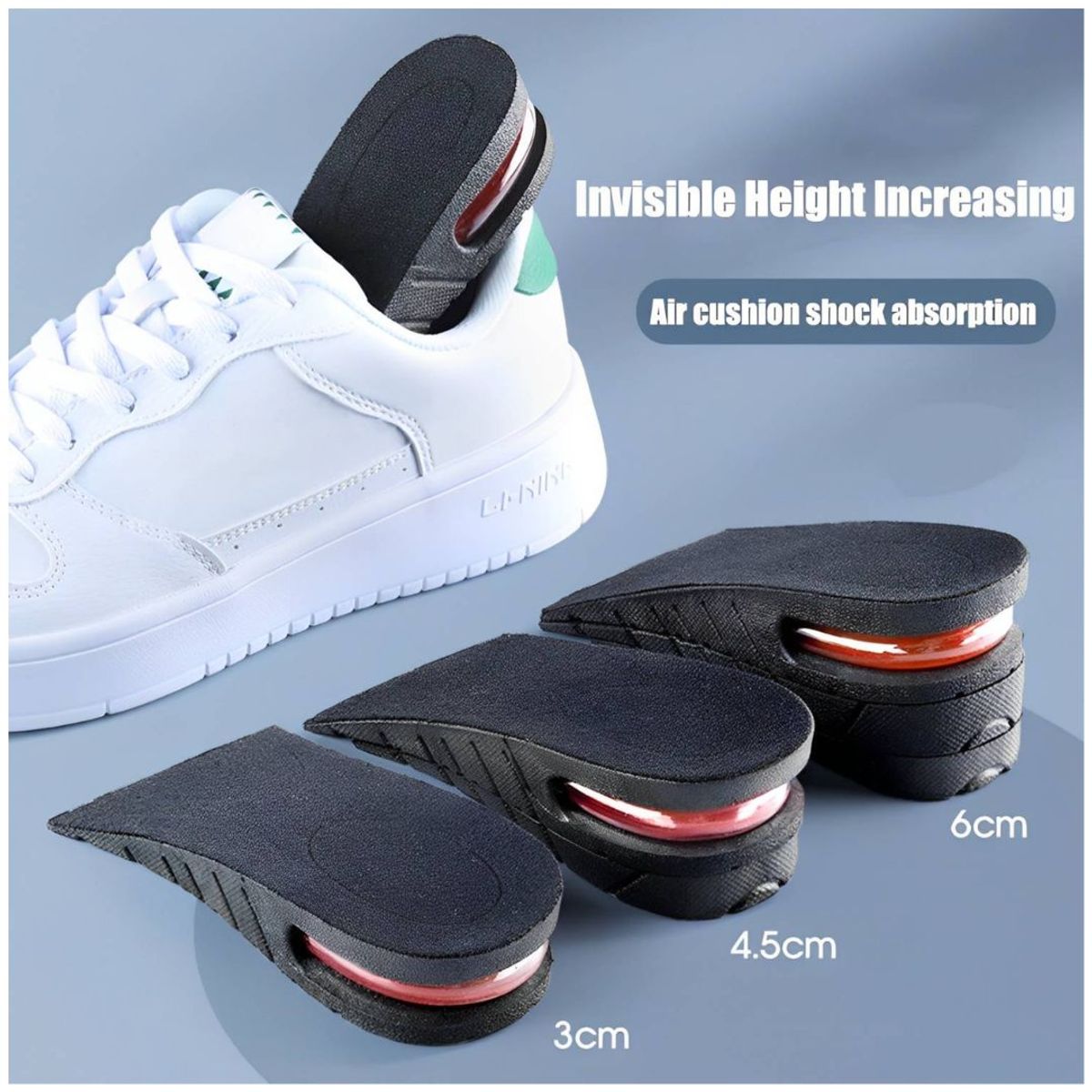 INSPIRA MARKET - Plantillas Para Aumentar Estatura De 3 A 6 Cm