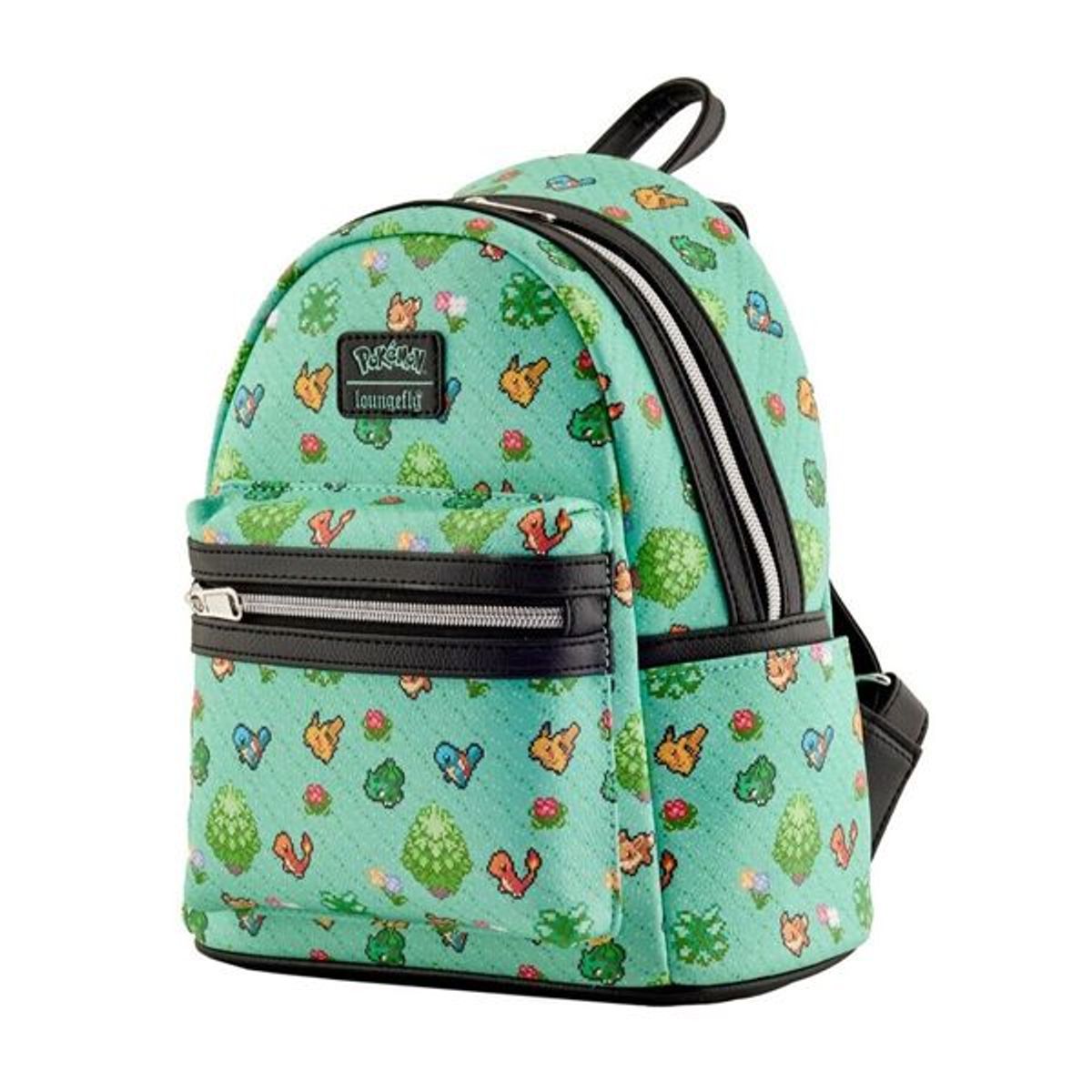 POKEMON - Pokemon Mochila Loungefly 8 Bit Starter