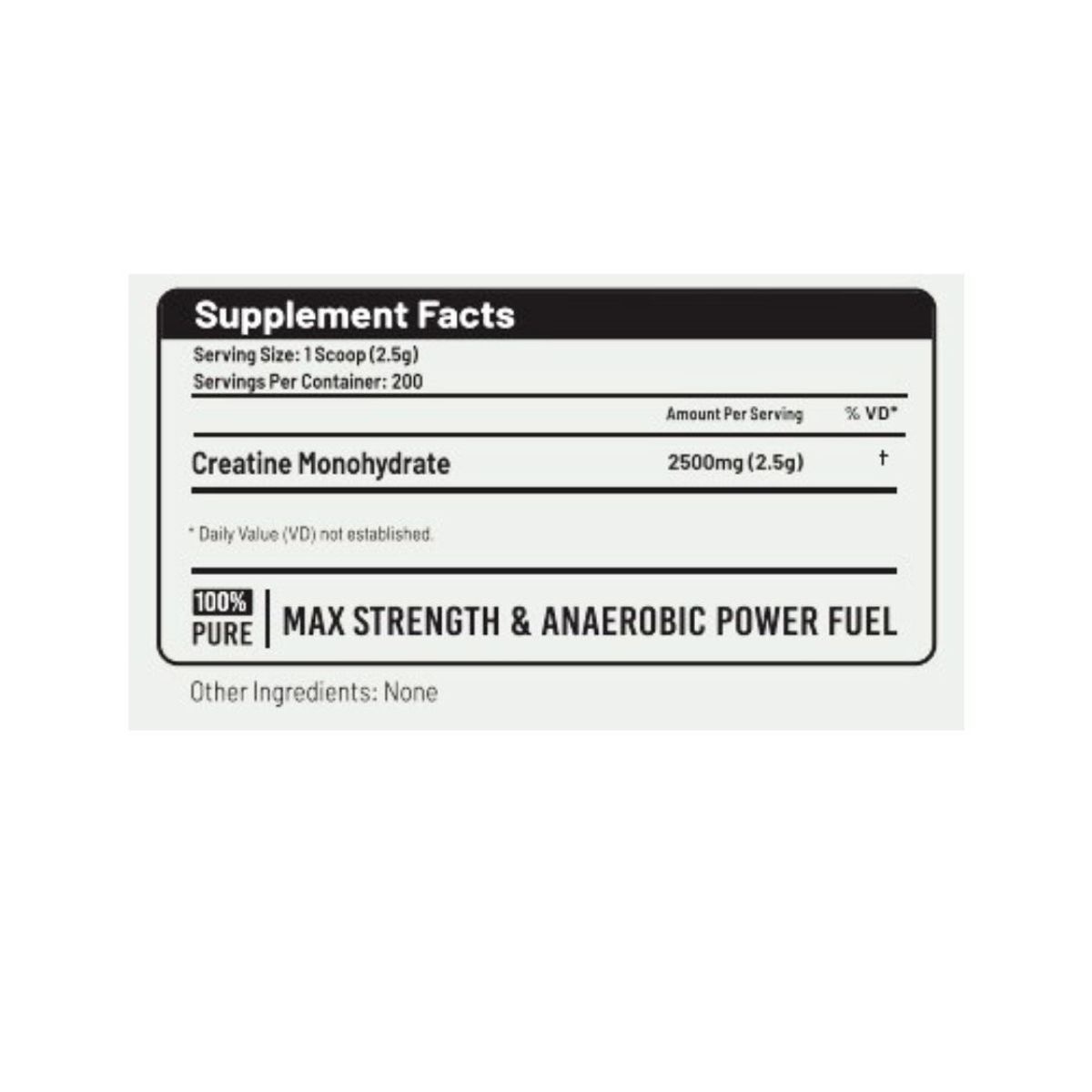 LEVEL PRO - CREATINE MICRONIZED POWDER 500 GR