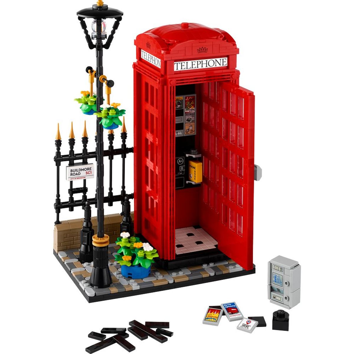 LEGO - LEGO 21347 Cabina Telefónica Roja de Londres