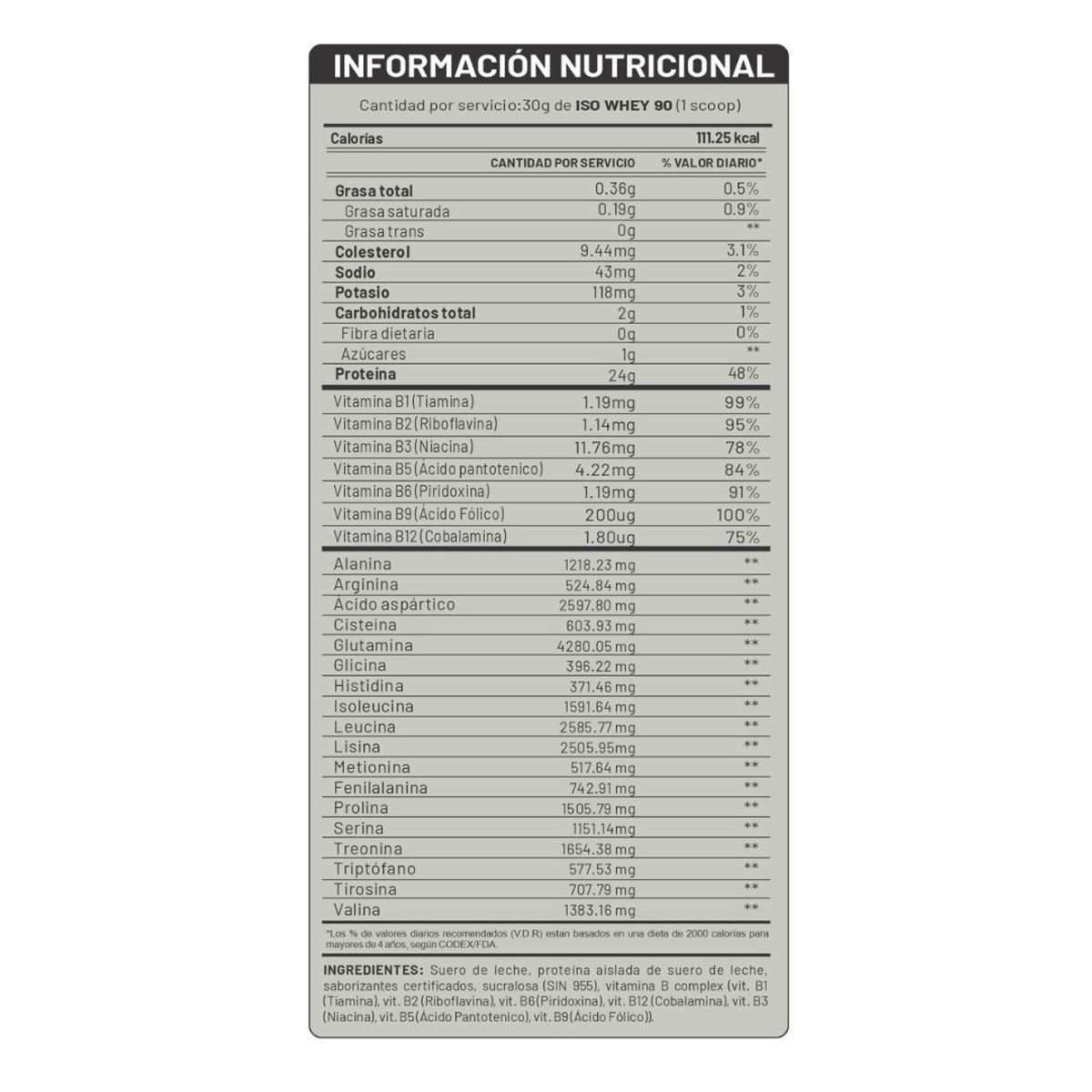 UNIVERSE NUTRITION - ISO WHEY 90 5KG VAINILLA + SHAKER