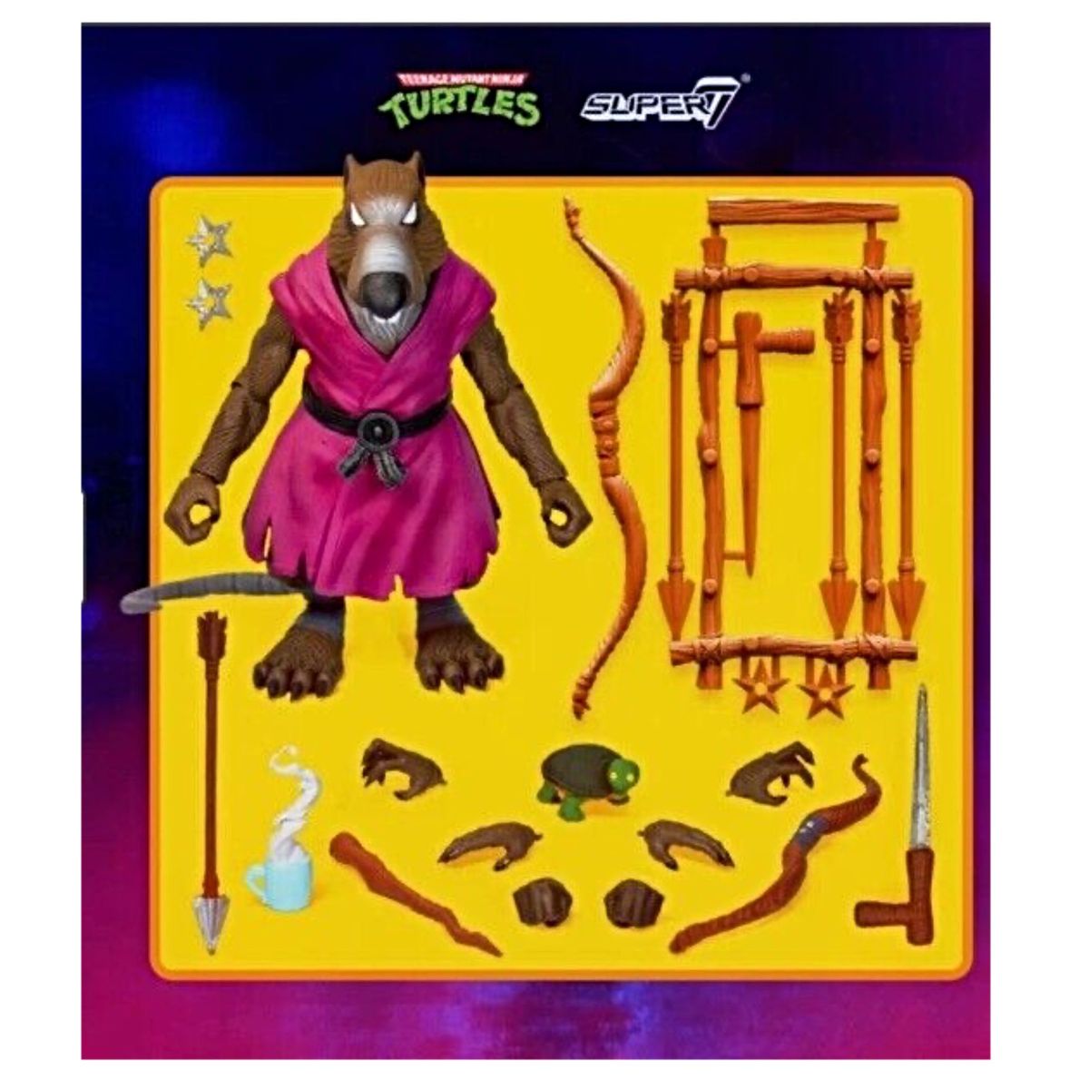SUPER 7 - Tortugas Ninja Turtles ULTIMATES Splinter Super 7