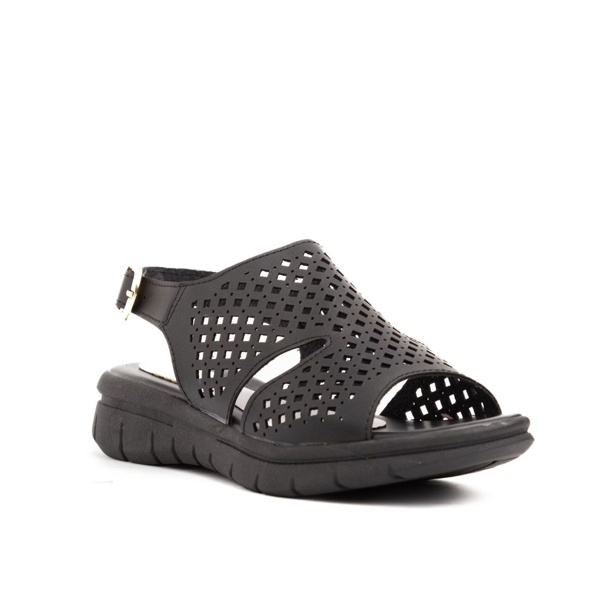NEBULA - Sandalia Vanni - Nébula - Negro