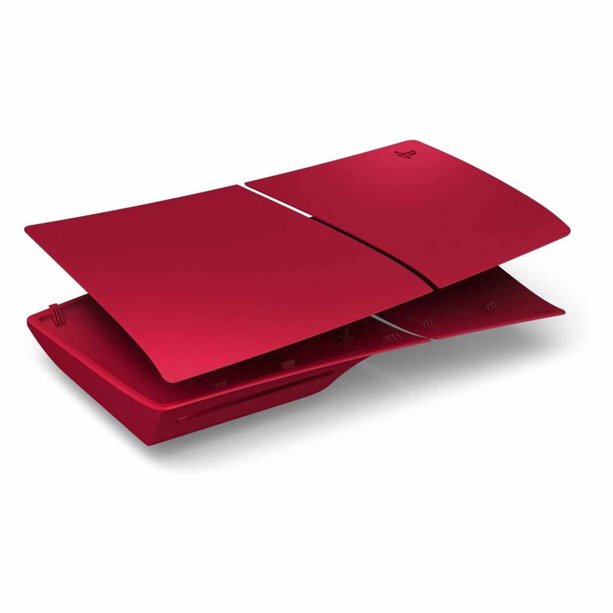 SONY - Cover Para Playstation 5 Slim Con Ranura De Disco Rojo Volcanico